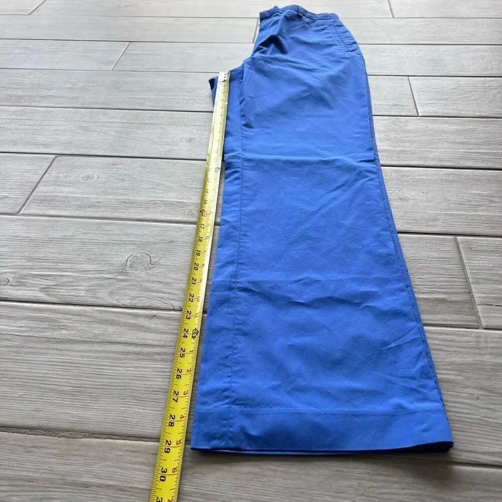 Ralph Lauren Womens Blue Flat Front Straight Leg Casual Chino Pants Size 8 - Picture 7 of 7